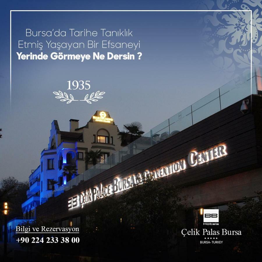 Blue Diamond Ataturk Palace Hotel Bursa Esterno foto
